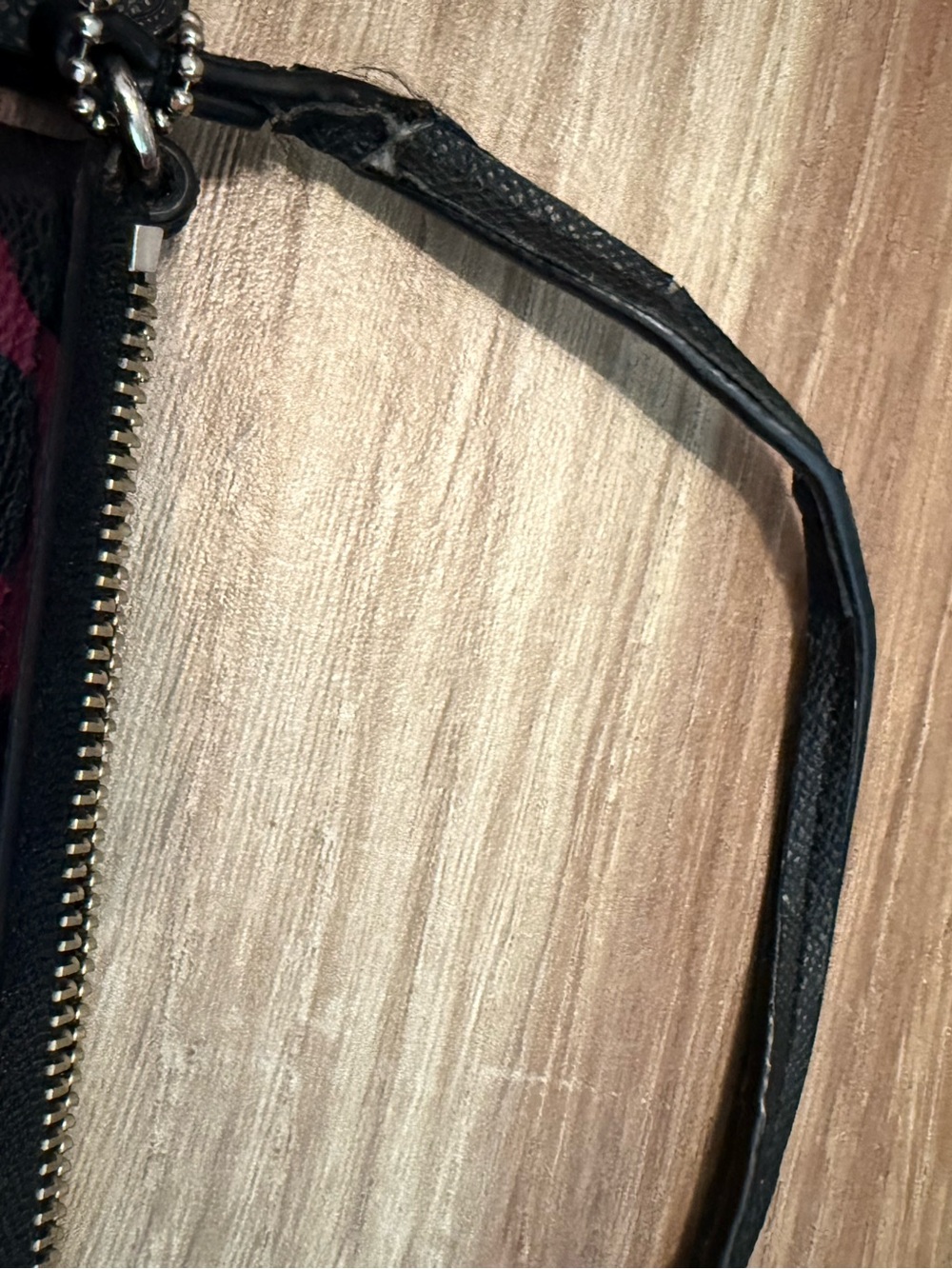 Coach Vintage Pink Leopard Print Wristlet - Picture 2 of 4